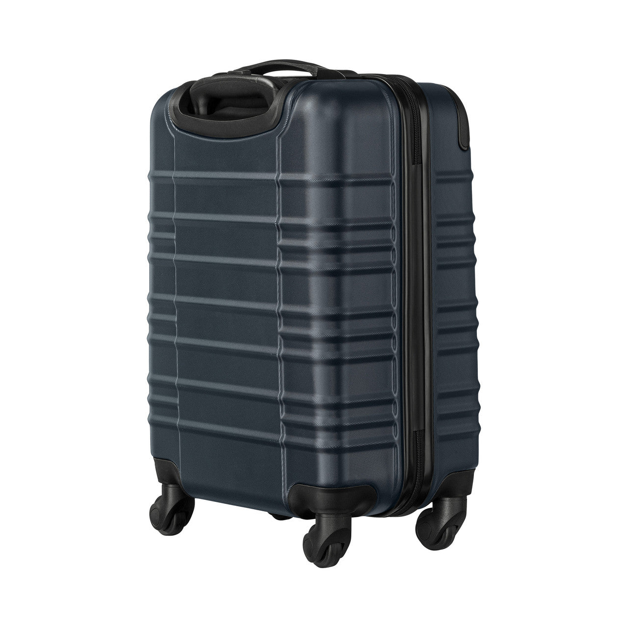 Wenger Amplar Lightweight Blue Carry-On Suitcase With Wheels
