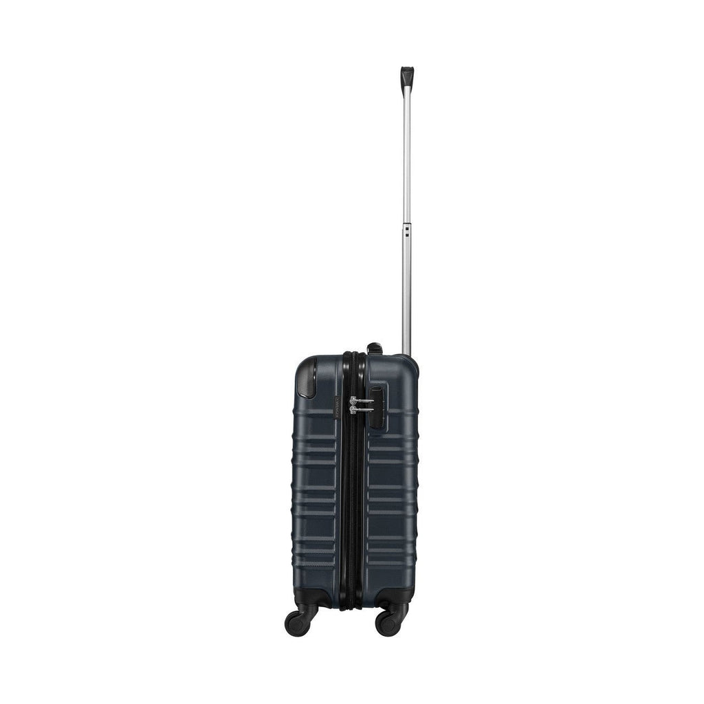 Wenger Amplar Lightweight Blue Carry-On Suitcase With Wheels