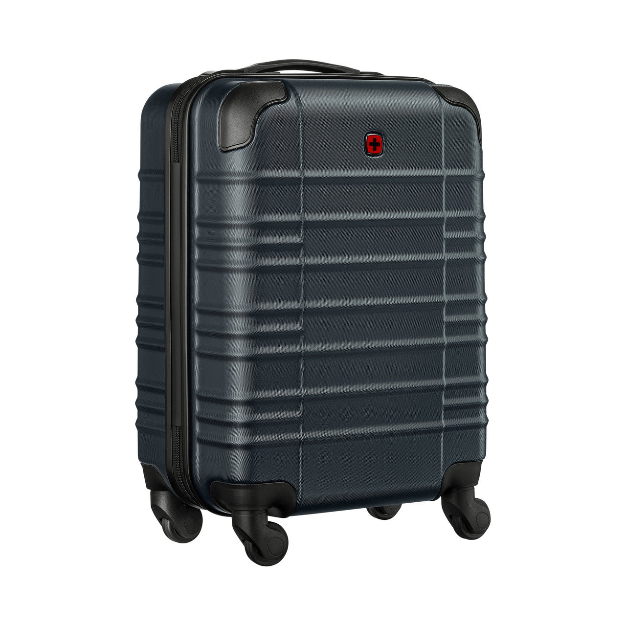 Wenger Amplar Lightweight Blue Carry-On Suitcase With Wheels