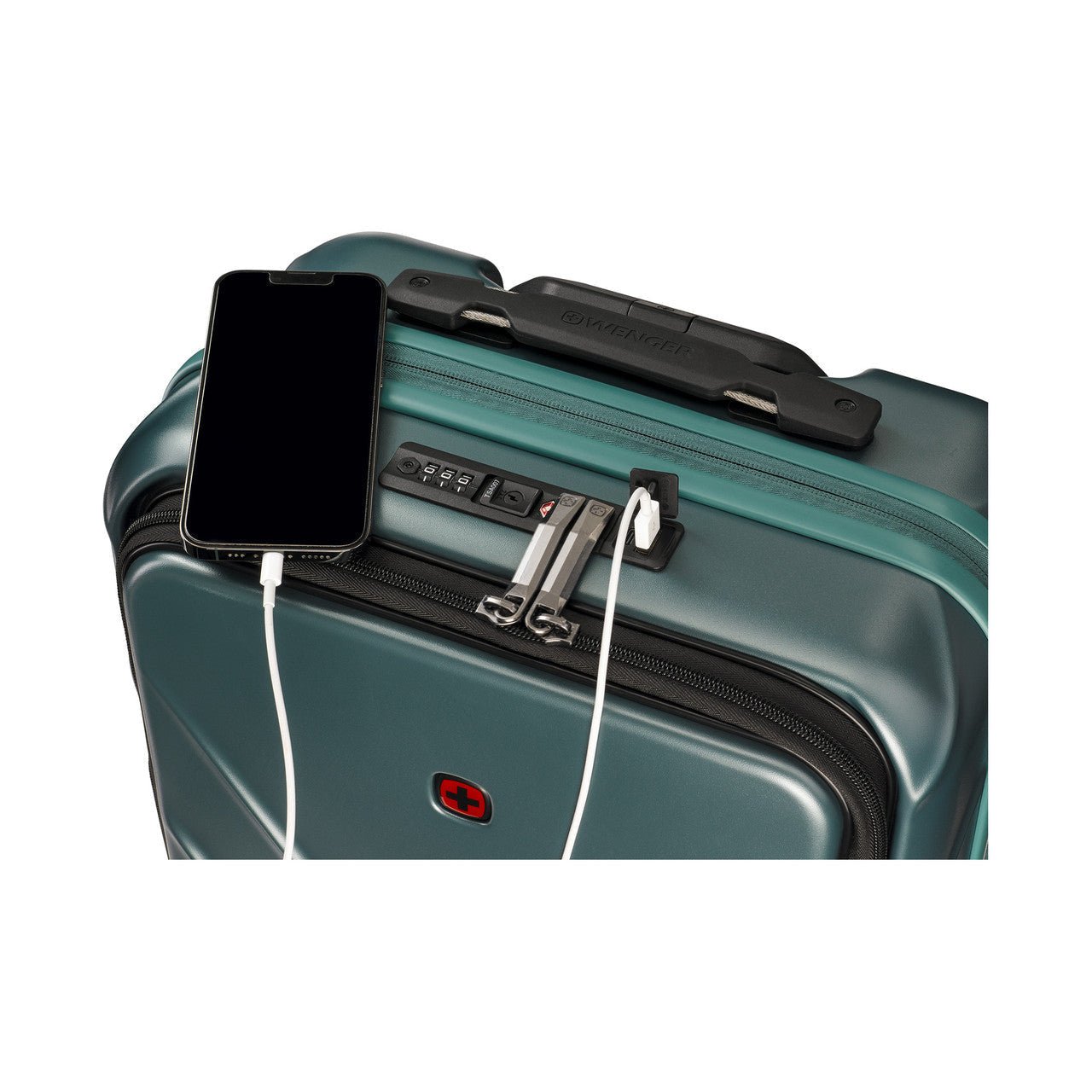 Wenger Amplix Luggage Set With USB and Laptop Compartment