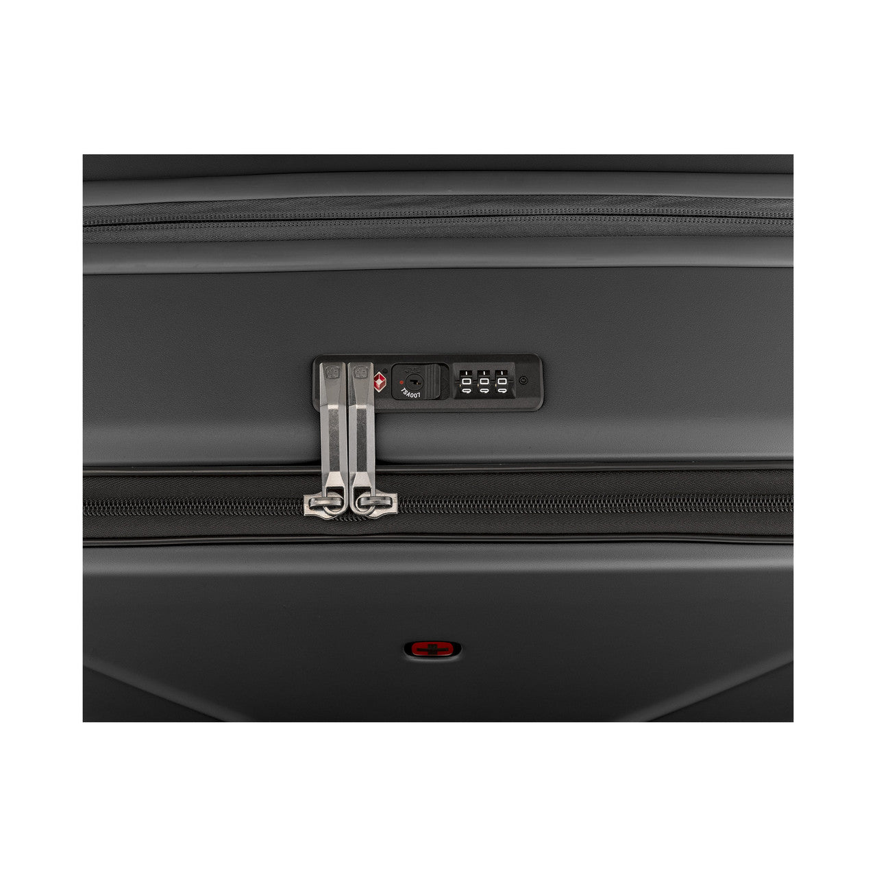 Wenger Amplix Hardside Carry-on Luggage with USB Ports Black