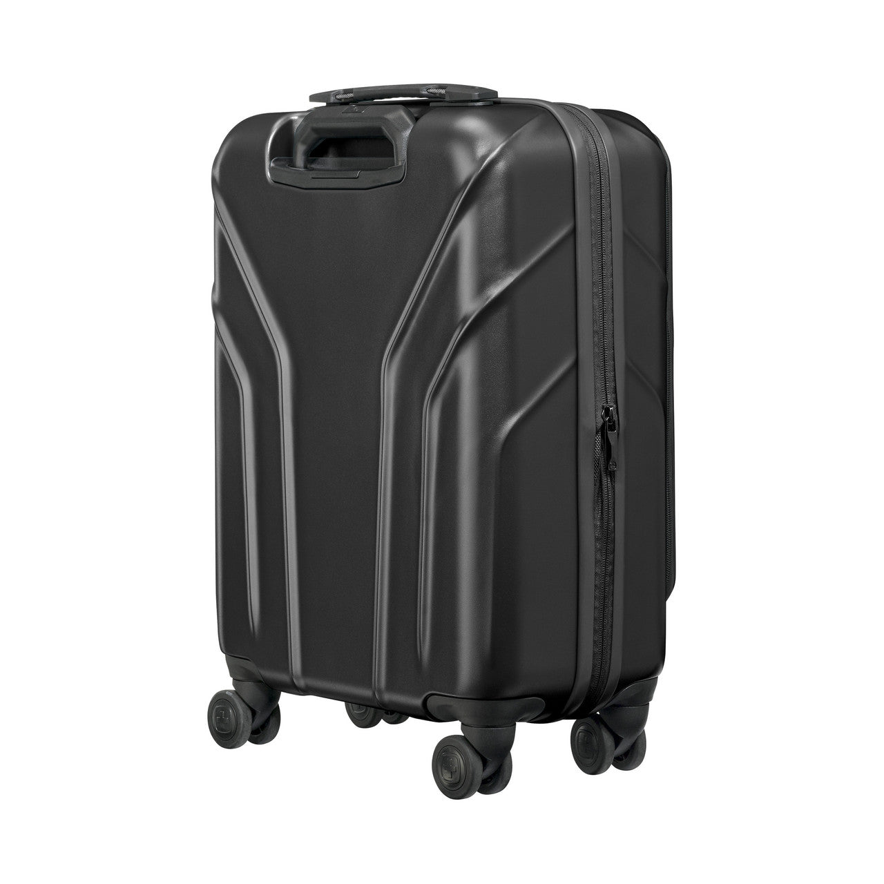 Wenger Amplix Hardside Carry-on Luggage with USB Ports Black