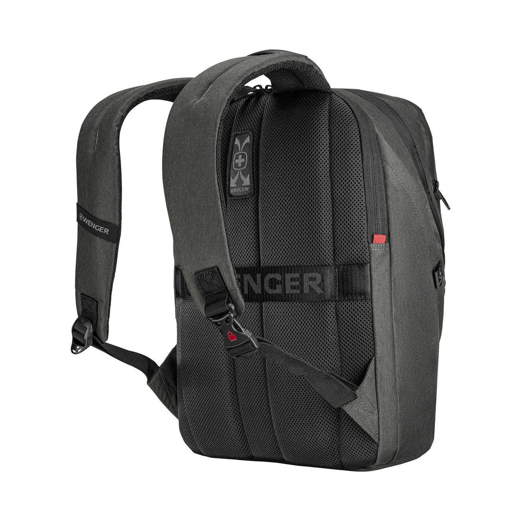 Wenger Eco Smart 16 Inch Laptop Backpack Recycled Charcoal