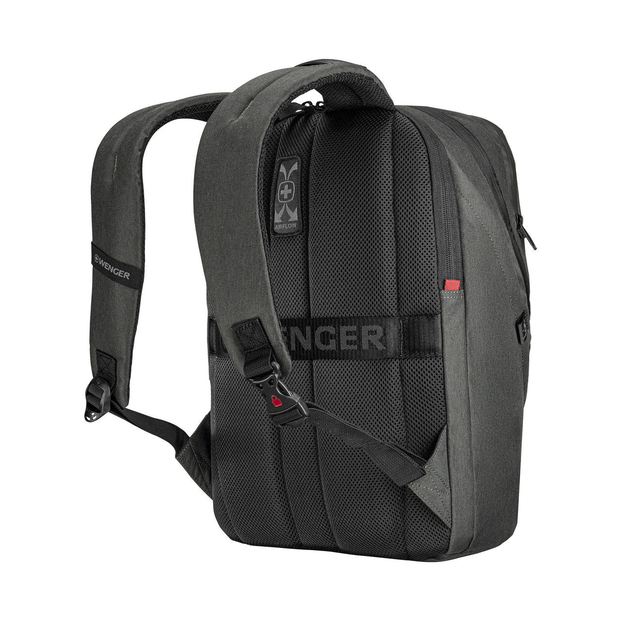 Wenger Eco Smart 16 Inch Laptop Backpack Recycled Charcoal