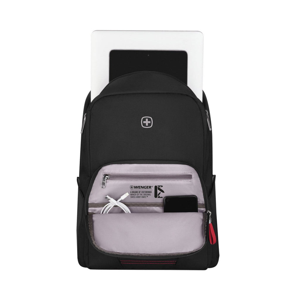 Wenger Motion Everyday Laptop Backpack Black 15.6 Inch