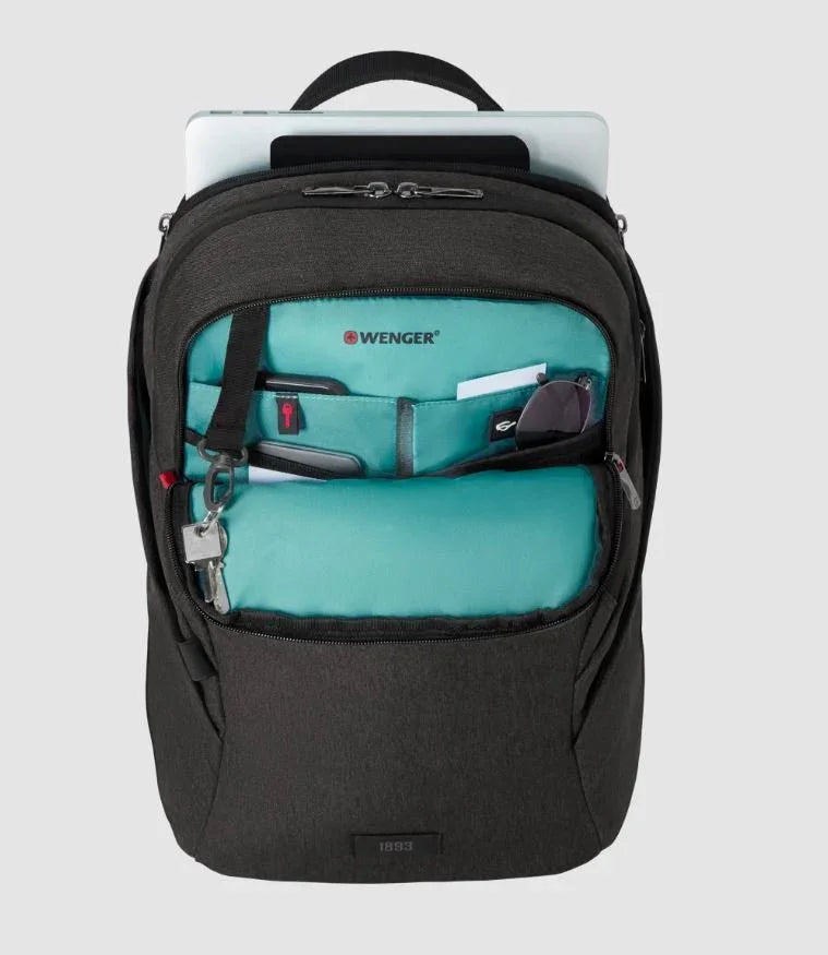 Wenger MX Light Grey Laptop Backpack for 16 Inch Devices