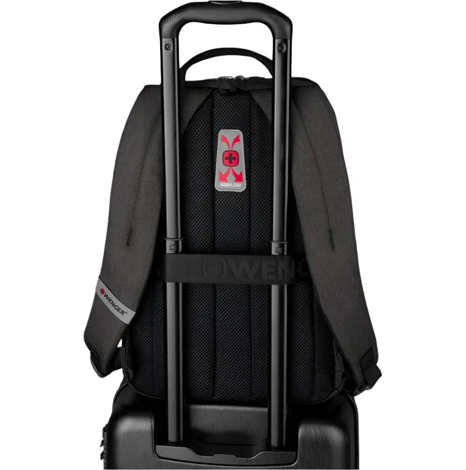 Wenger MX Reload 14 Inch Laptop Backpack Heather Grey