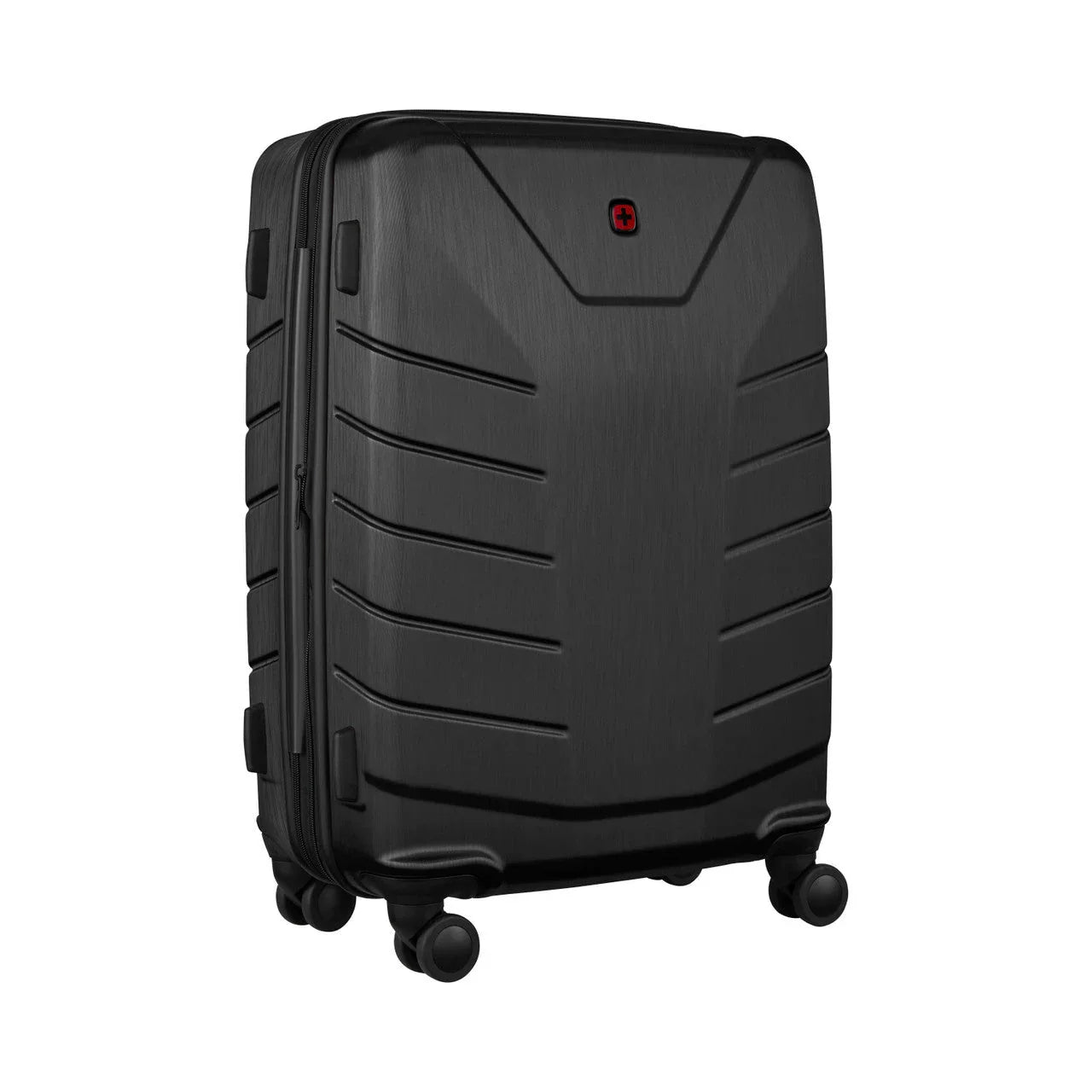 Wenger Pegasus Black Expandable Medium Suitcase With TSA Lock