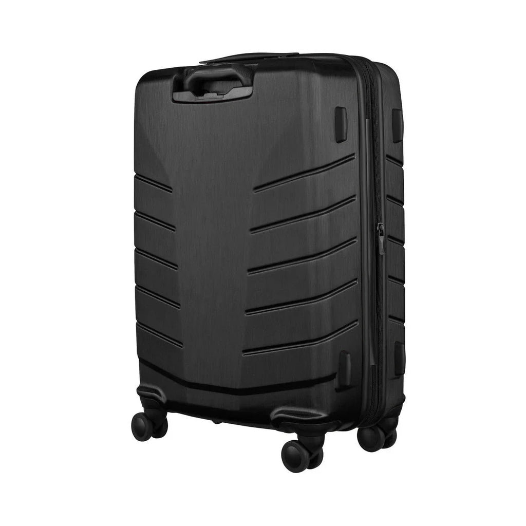 Wenger Pegasus Black Expandable Medium Suitcase With TSA Lock