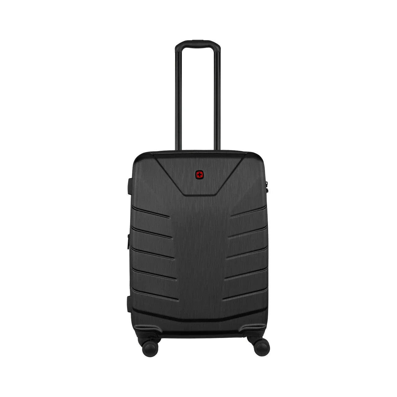 Wenger Pegasus Black Expandable Medium Suitcase With TSA Lock