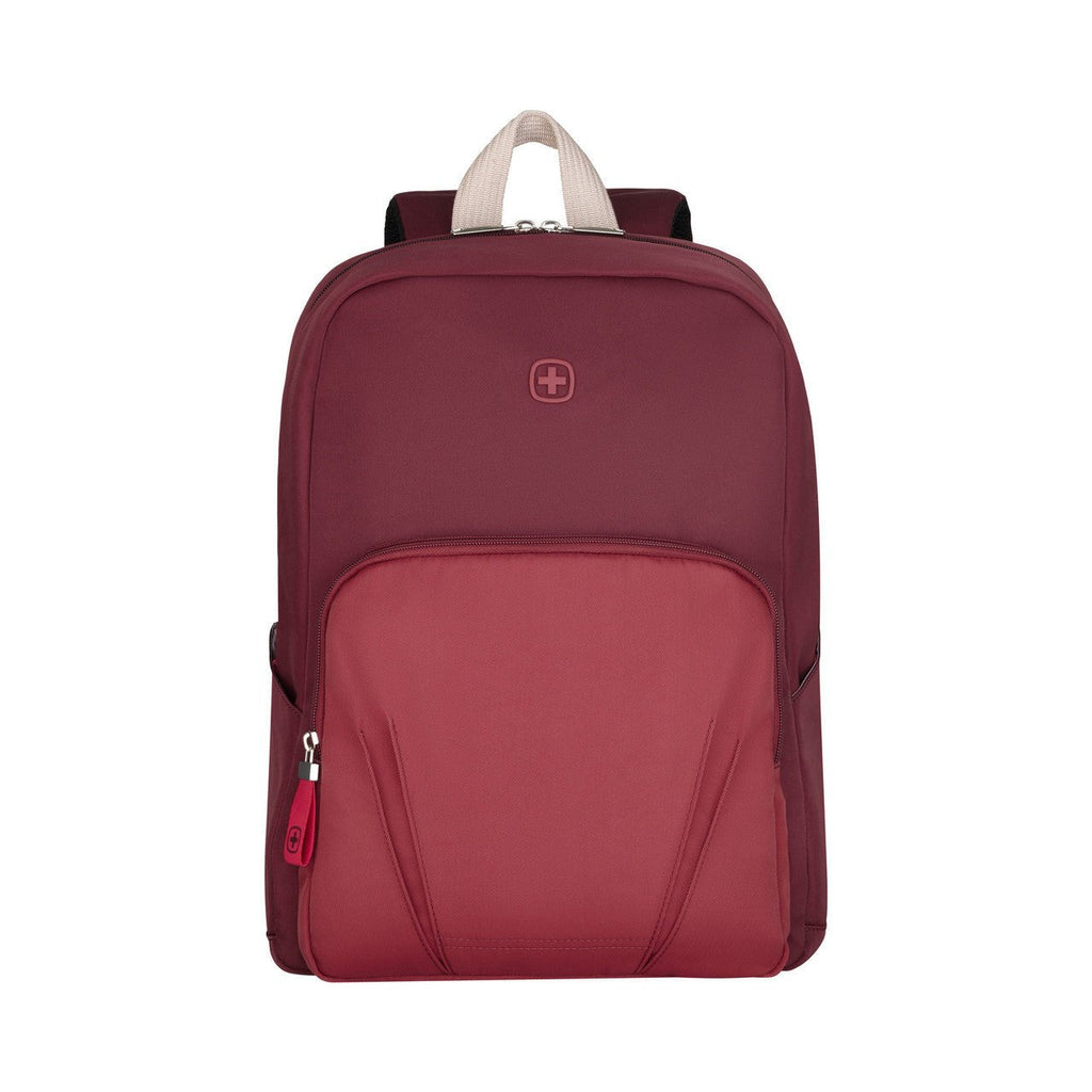Wenger Red Laptop Backpack 15.6 Inch With Trolley Strap