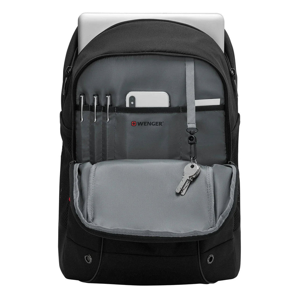 Wenger Roadjumper Black 16 Inch Laptop Backpack