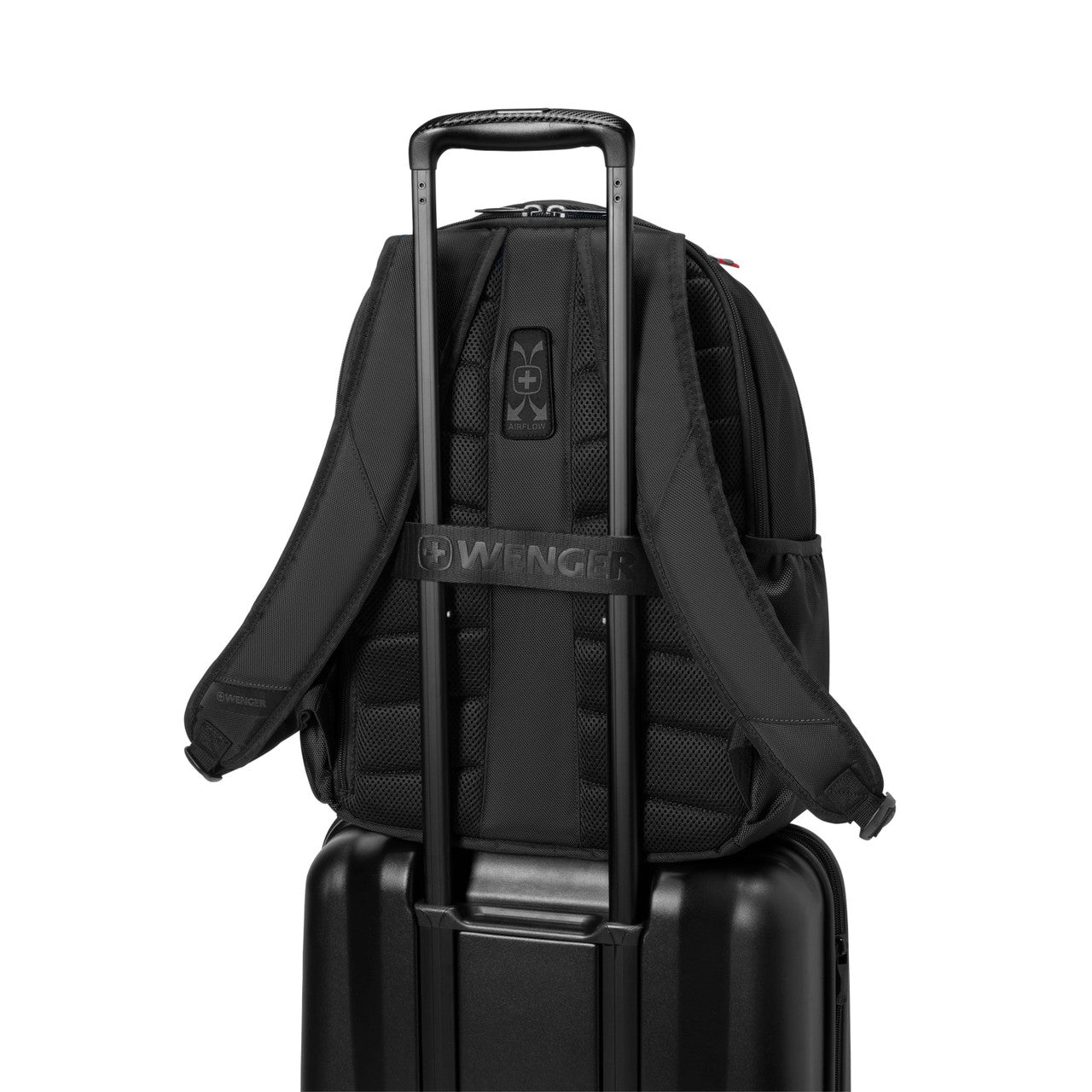 Wenger Sustainable Black Laptop Backpack for Professionals 15.6 Inch