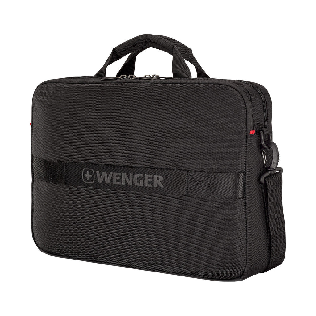 Wenger Sustainable Laptop Briefcase 16 Inch With Trolley Strap