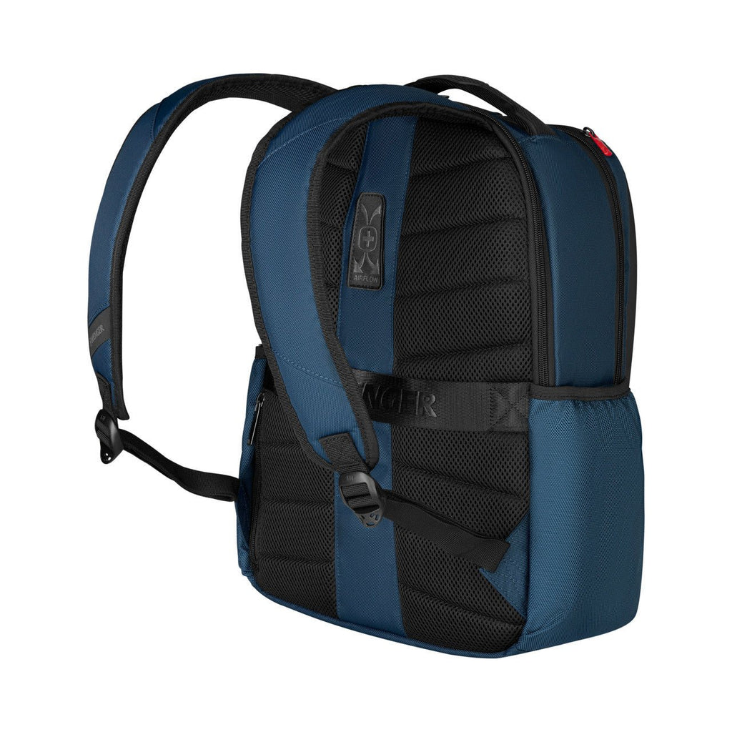 Wenger Eco-Friendly Business Laptop Backpack 15.6 Inch Blue